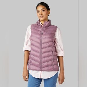 32 Degrees Mauve Puffer Vest